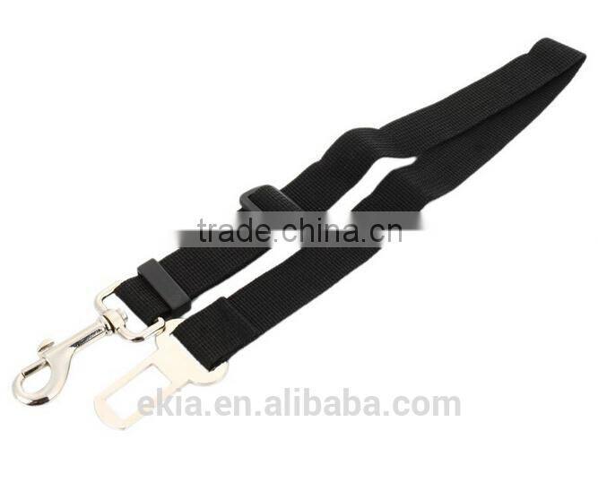 Hot Selling Adjustable Practical Dog Pet Car Safety Leash Seat Belt Harness Restraint Collar Leads Travel Clip