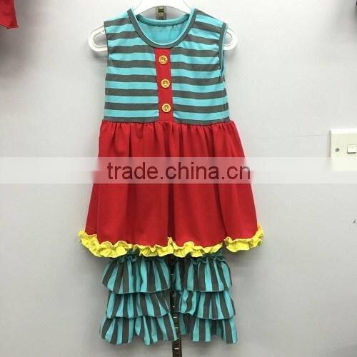 2016 girls fashion clothing little girls boutique mustard pie remake clothing sets