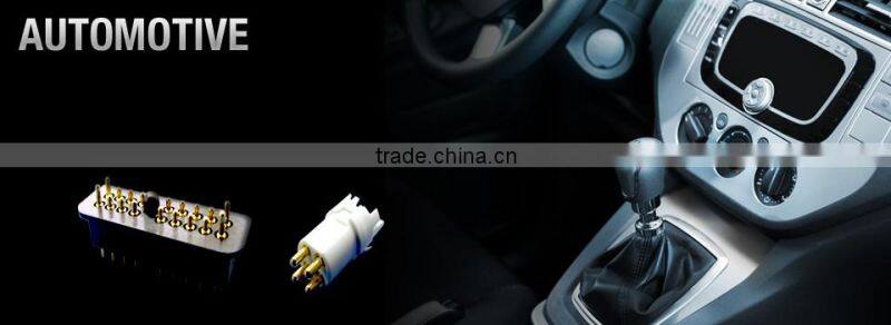 male gender two row 6pin connector pogo pin connector for PCB application