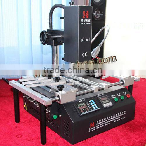 Dinghua Low cost Mini Type Hot Air Infrared bga rework station for tablet repair DH-A01