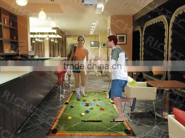 RichTech interactive outdoor floor with led system for display and event