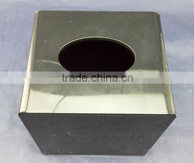 plexiglass tissue box for promotional tabletop/desktop/countertop souvenir gift
