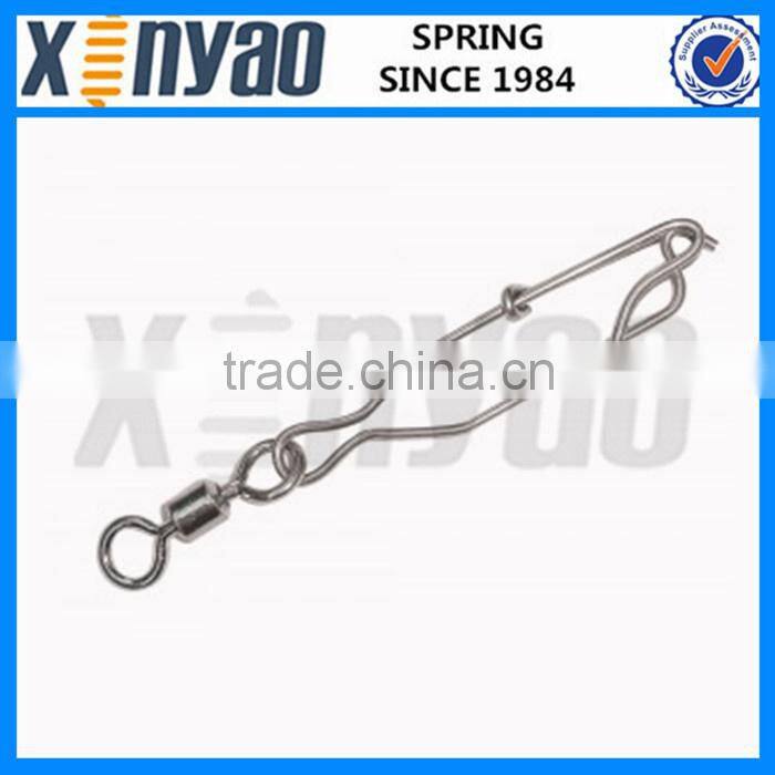 Stainless steel fishing longline with swivel