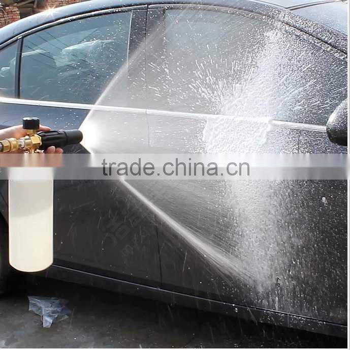 Brass snow foam spray with 1"4 in connector for washing cars motorcycles