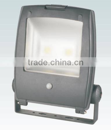 New type CE ROHS 100W PIR motion sensor Led flood light waterproof IP65 outdoor LED floodlight