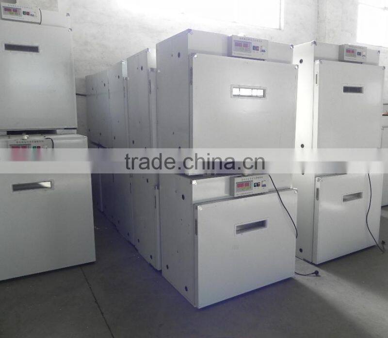 High performance 440 chicken eggs fully automatic incubator with CE supported