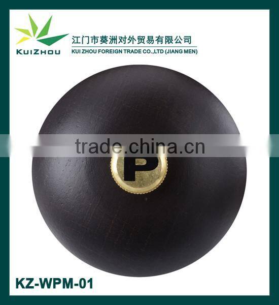 Wooden pepper mill