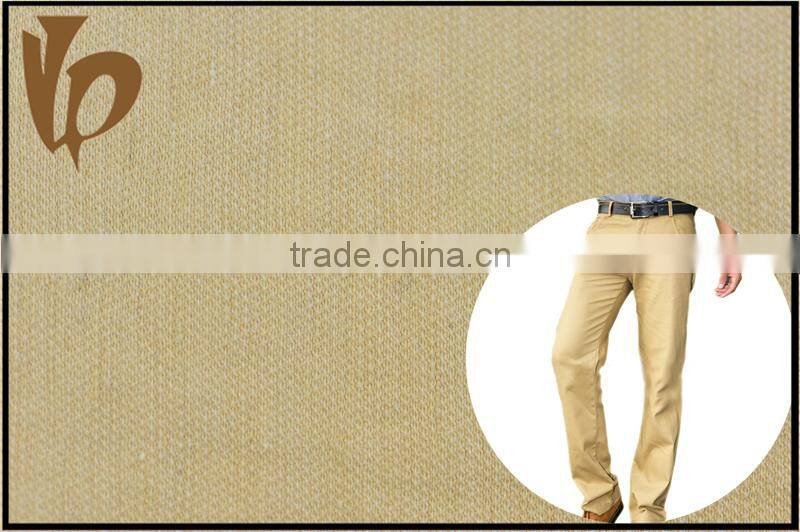 Linen Cotton Polyester Solid Dyed Fabric