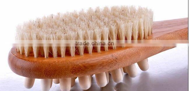 Soap dispensing bath brush