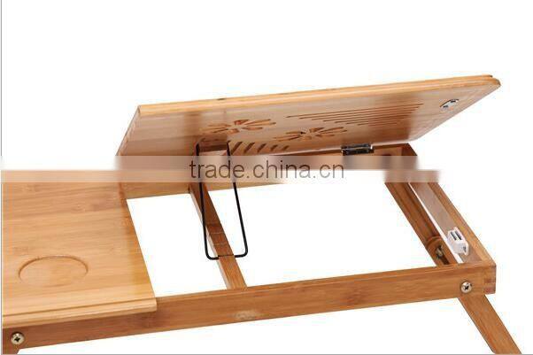 Bamboo folded laptop bedtable