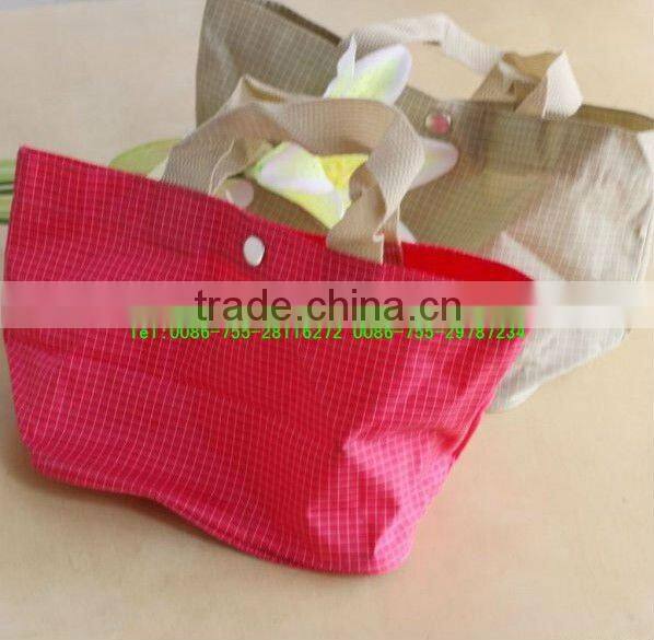 Beautiful snap nylon bags with handle