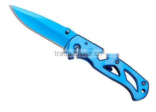 3cr13 Stainless Steel Survival Knife Blue stainless steel knife