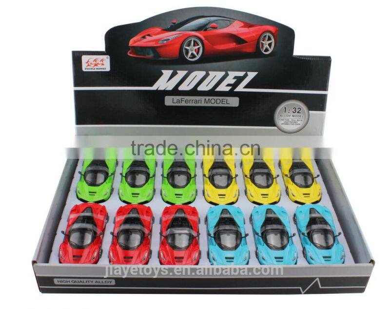 Diecast type car model toy kids car toy