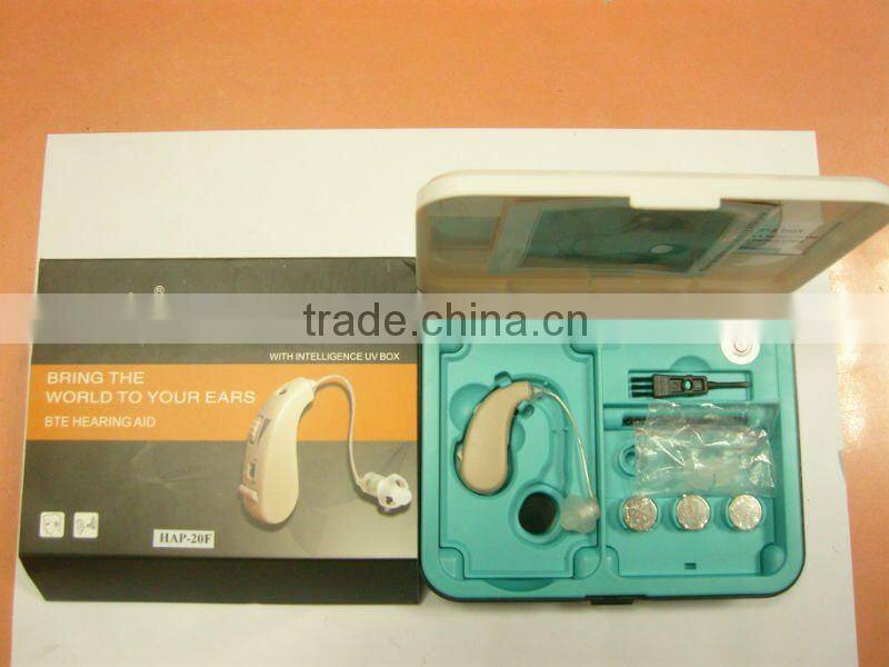 Analog hearing aid cheap BTE hearing aid HAP-20F