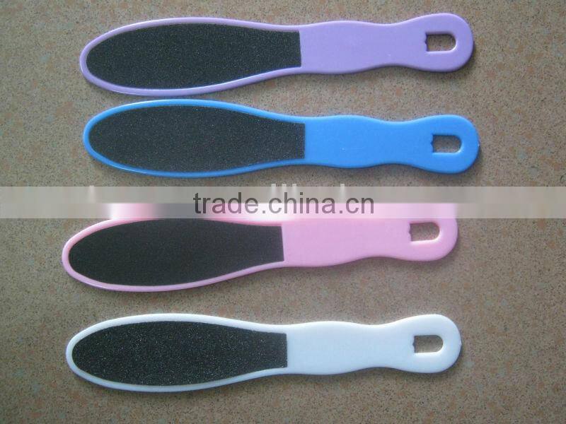 Undee plastic handle sandpaper foot file