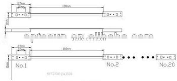 display 12vdc lighting box colorful led module waterproof 0.36 watt
