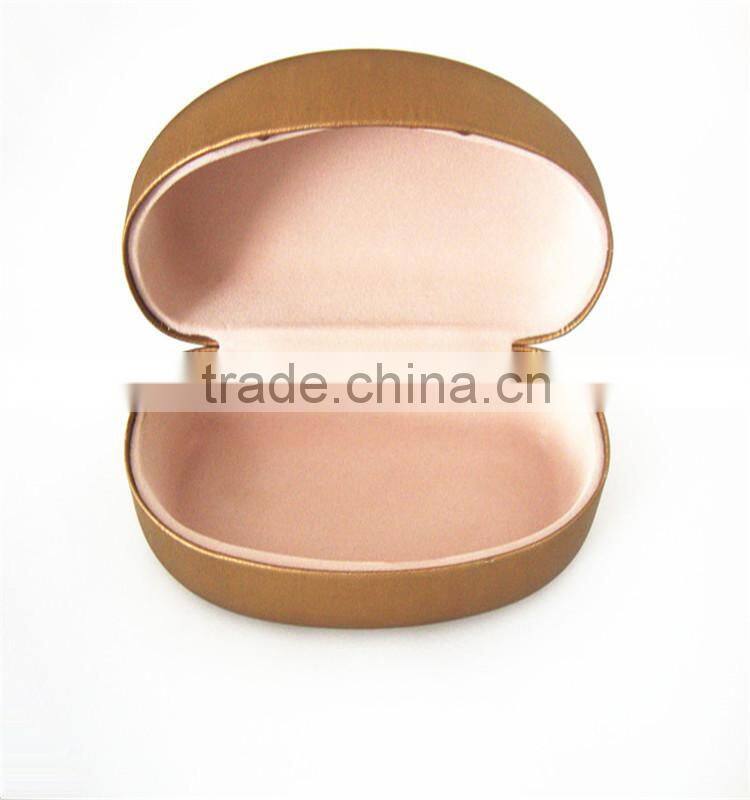 Wholesale Durable Champagne Gold Metal Sunglasses Case