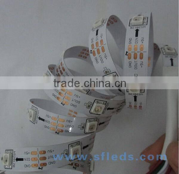 60Pixel/m DC5V WS2812 LED magic Strip WS2812B LED strip Connector