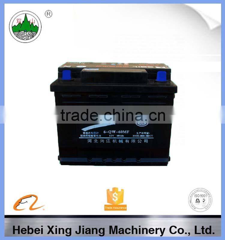 CBB low maintenance free battery 12V220AH dry charge truck battery heavy duty battery