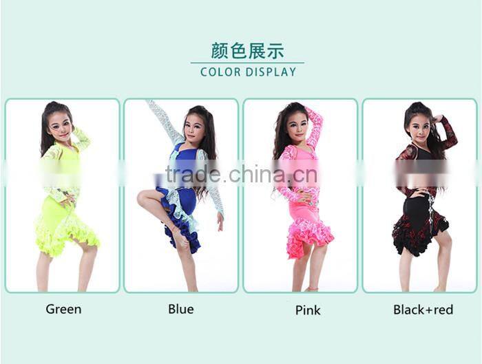 Wuchieal New Children Performance Belly Dance Costumes Kids Stage Dancewear for Girls