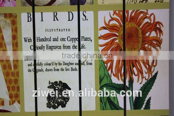 Vintage Wooden Wall Painting Hanging Decor