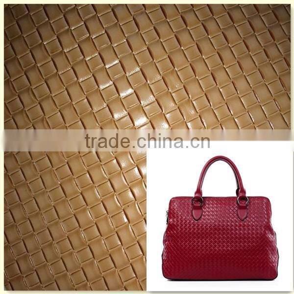 2014 new design PVC leather for handbag sofa and chair usage