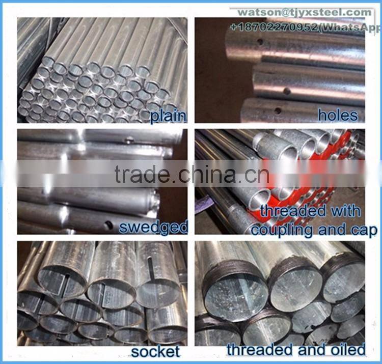 Galvanized pipe factory