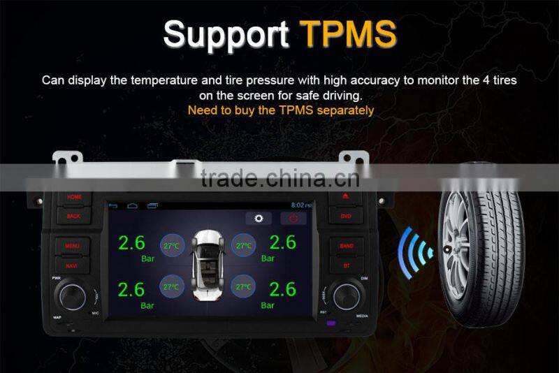 top Ownice C300 car audio for BMW E46 M3 ZT Built in DVD Canbus support rear front camera tmps