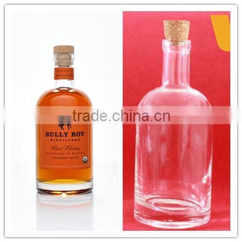 Good quality golden rum bottles french brandy tall bottles 700ml napoleonleds bottles