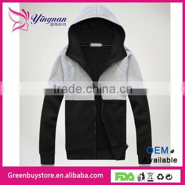 Hot! New Arrive men's spring and Autumn Han edition hoodies cotton patchwork Jacket Coat Size M-XXL Free shipping Wholesale