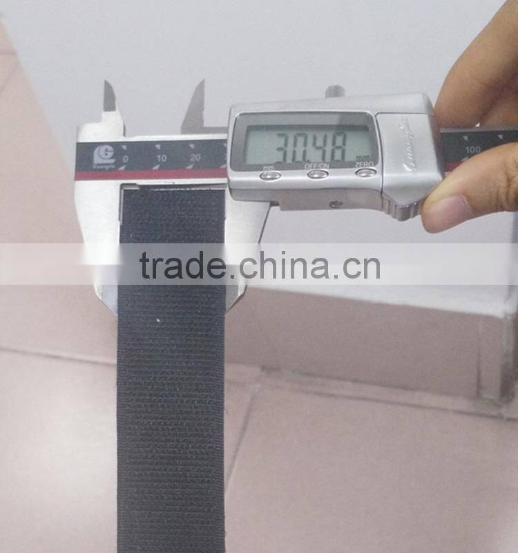 Elastic wristband hook and loop strap