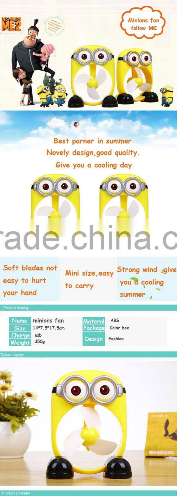 Summer toys 5 volt pvc fan with lithium battery