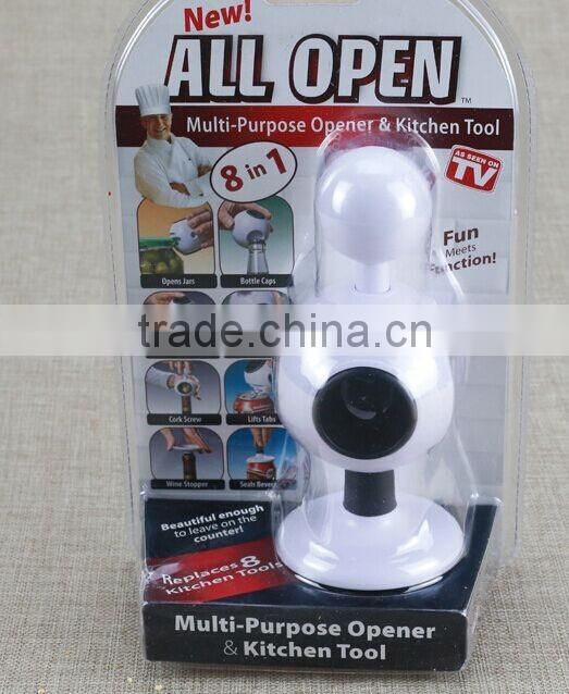 8-in-1 Multipurpose Kitchen Tool Super Can Bottle Opener
