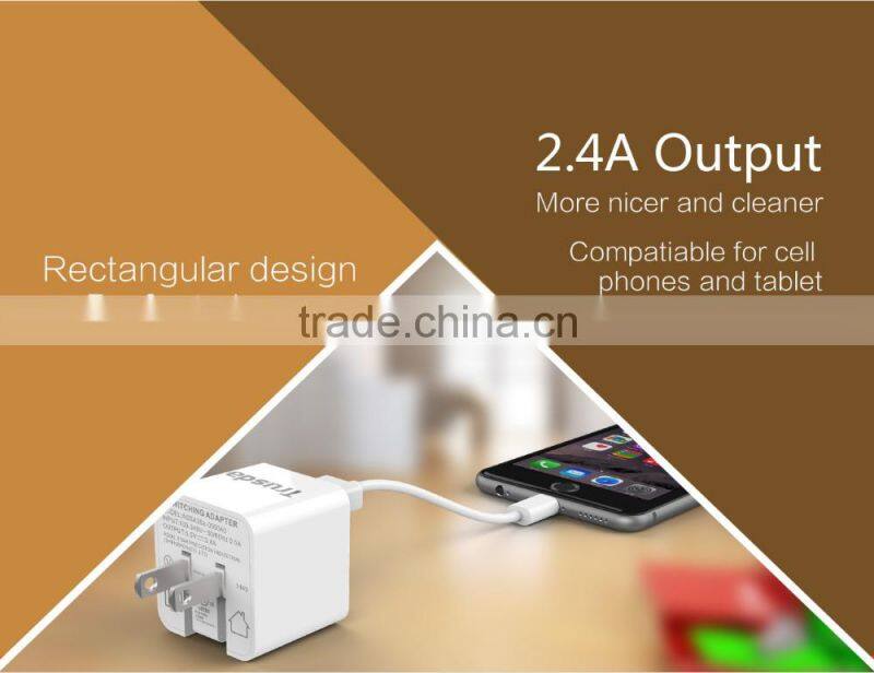 2016 Power adapter rapid Charge for iphone 5v bulk desktop usb charger