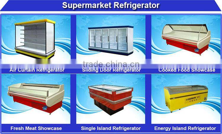 open front Supermarket Meat Showcase Cooler/Open Display Cooler