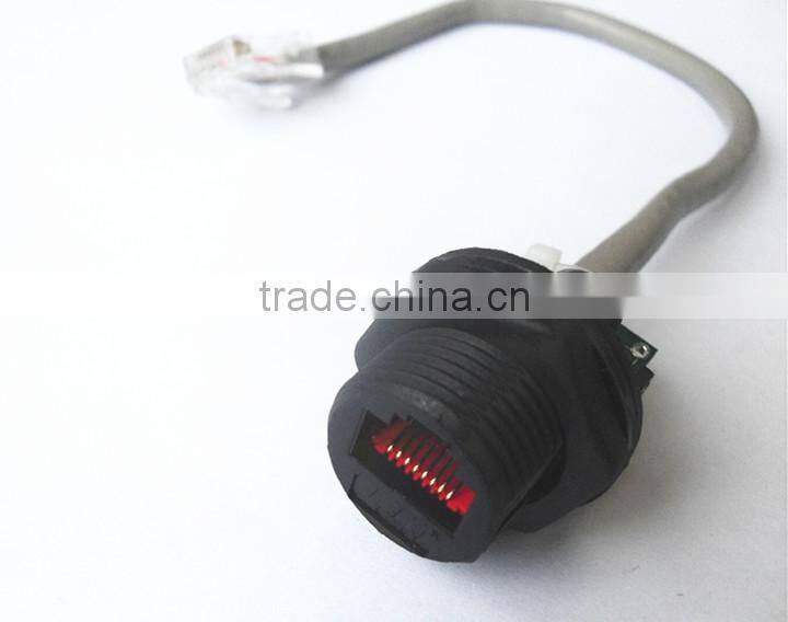 LLT RJ45 female connector with cat 5e cable
