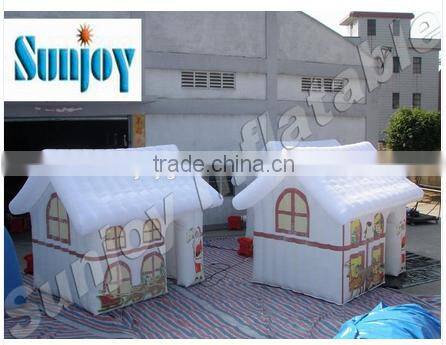 2016 Sunjoy good quality inflatable santa grotto for sale
