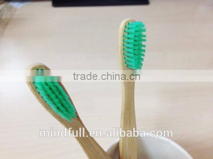 Soft Bristle Head Bamboo Handle Cheap Toothbrush China