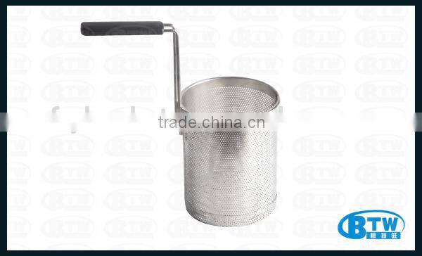 Pasta Basket,Cooking Colander,Stainless Steel Mesh Strainer (L-BTW60S69-201)