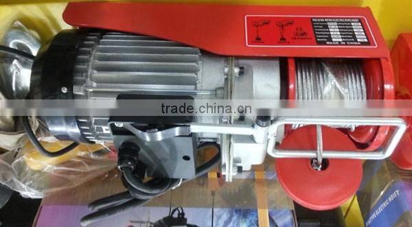 Wire rope slings pa mini motor lifting block