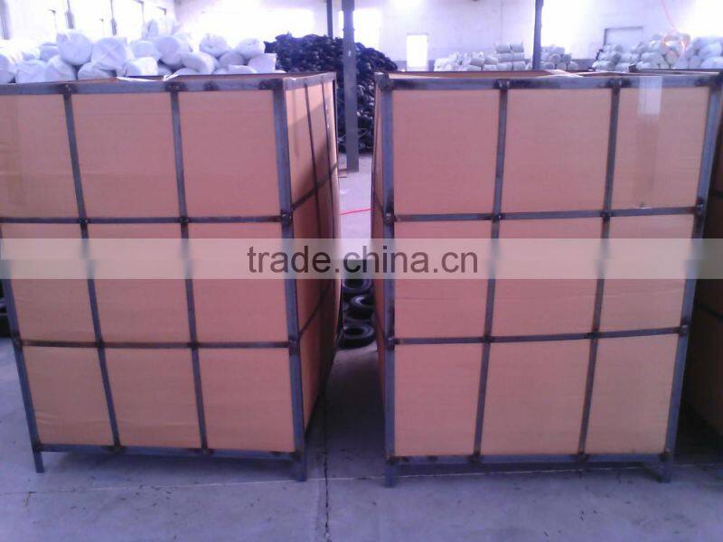 6x1.5 solid rubber shopping cart wheel