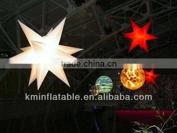 decoration stage inflatable star led inflatable star