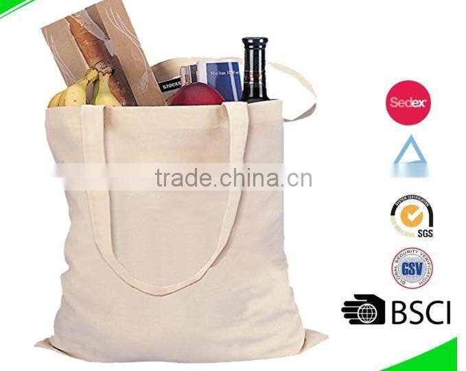 Promotional Canvas tote shopping Bag Grocery Bags