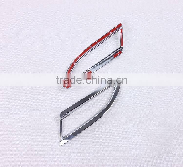 Rear Fog Light Lamp Cover ABS Chrome 2 Pcs For F-oc us Hatchback Car 2012 Accessories