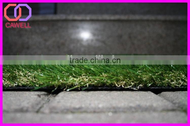 China artificial grass with stem fiber synthetic turf