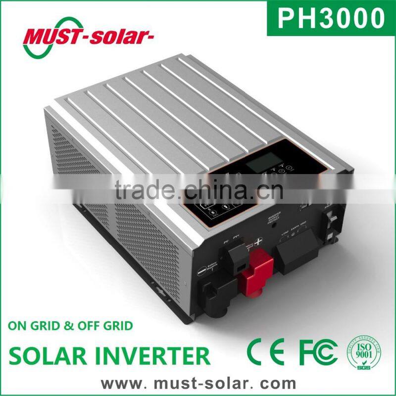 < Must Solar> NEW Arrive ! ! EP1800 series 4kva/5kva pure sine wave dc ac grid hybrid solar power ups inverter 230v