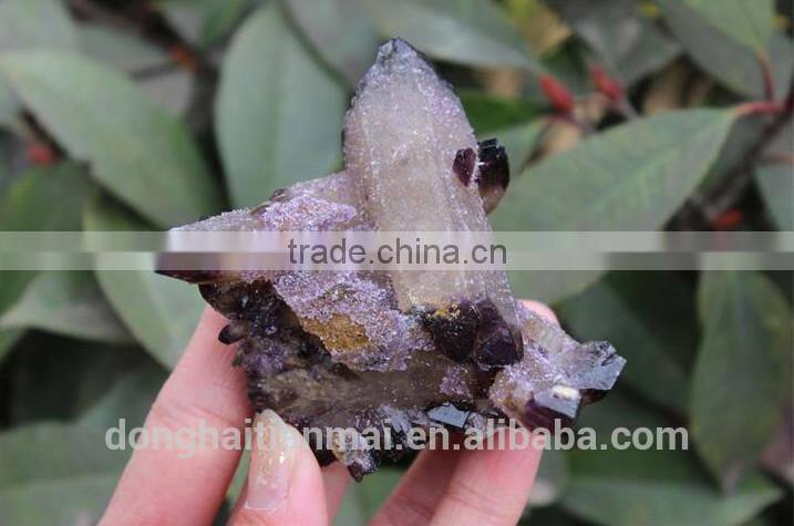 Wholesale Exquisite Quartz Amethyst Crystal Cluster / Amethyst Crystal Cluster