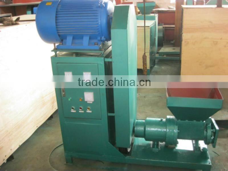 Sawdust coconut shell oak tree charcoal briquetting machine