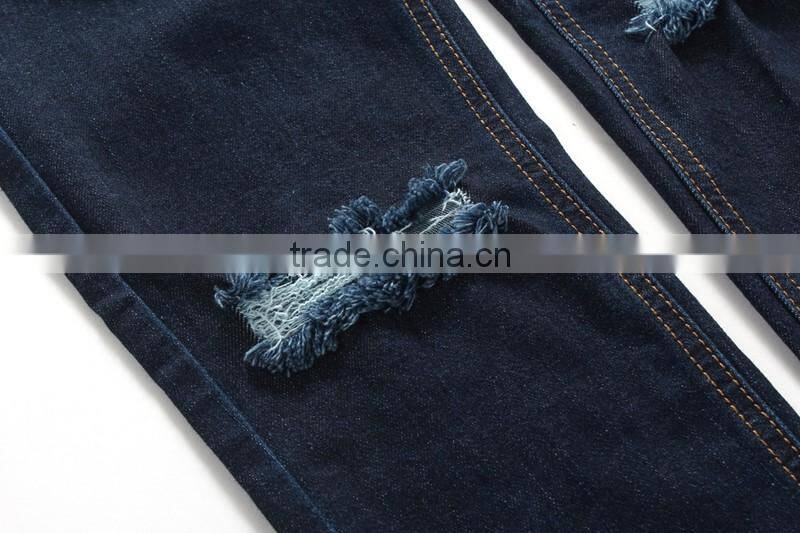 Ladies Jeans China Factory 2016 Latest Top Designs Slim Fit Pants Wholesale