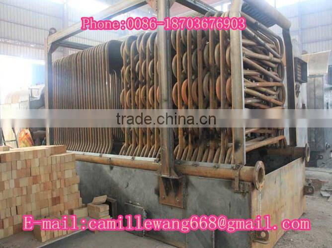 Hot slae horizontal fuel coal heat only boiler